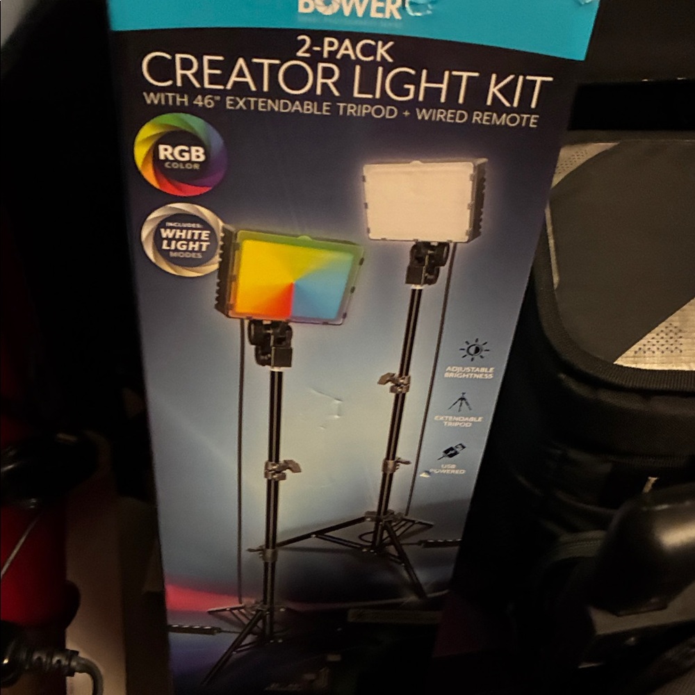RGB Creator Light Kit with Tripod